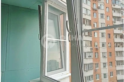 Установка балконного блока, теплое остекление, утепление и отделка гипсокартоном лоджии - фото - 8